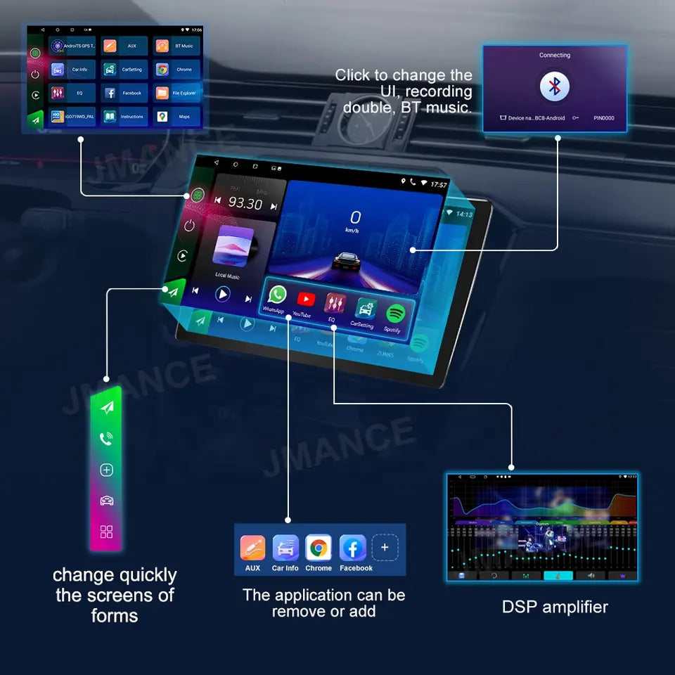 What Feature Does the Android Head Unit Car Stereo Have?