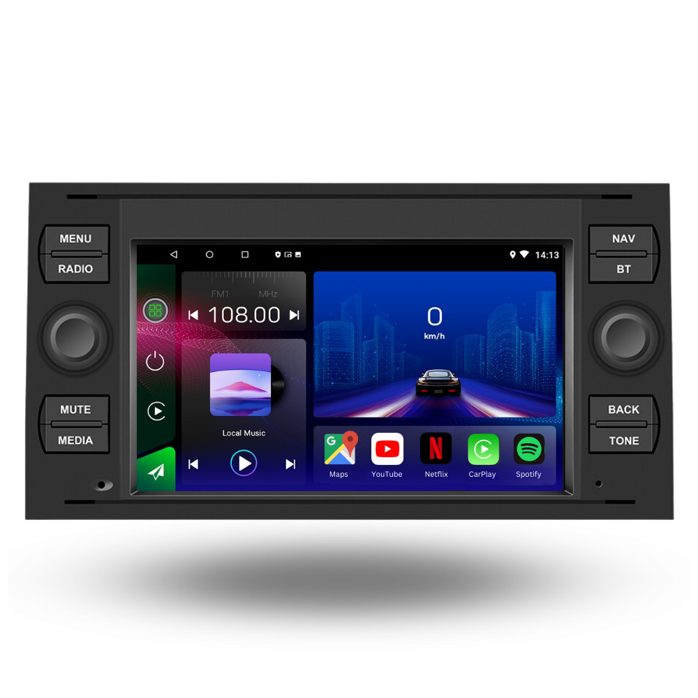 Tesla Touchscreen Stereo for 2012 2013 2014 2015 Ford Focus with Carplay