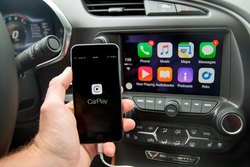 Can you use Iphone on Android Head Unit Car Stereo