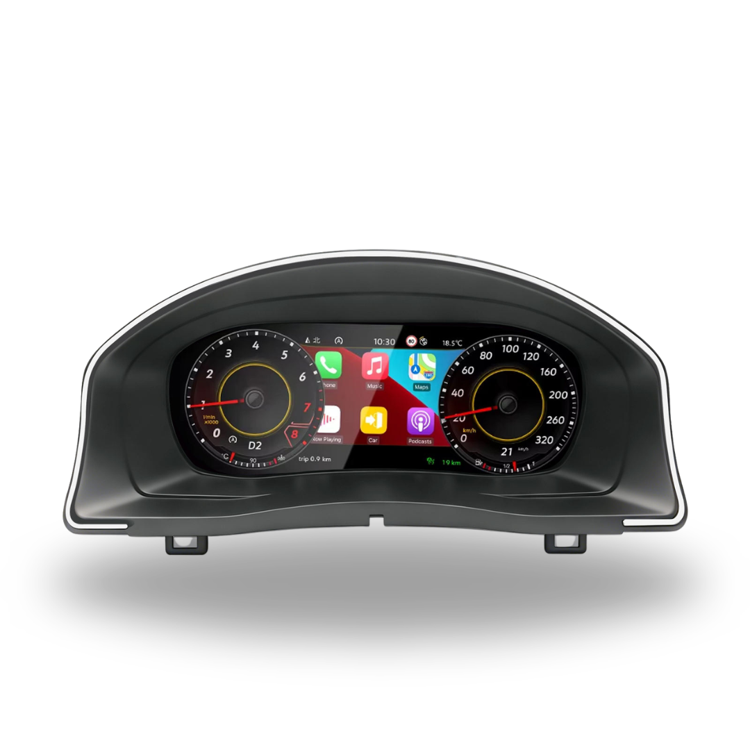 Volkswagen Golf MK5 2003-2008 Digital Instrument Cluster – Linux System LCD Dashboard
