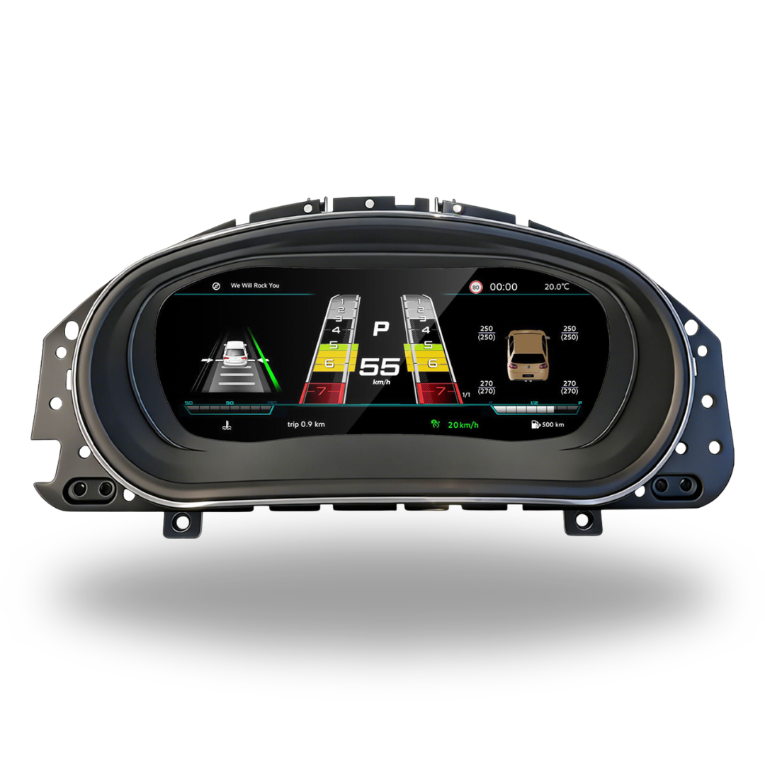 Volkswagen Passat B6 B7 & CC 2006-2016 Digital Instrument Cluster – Linux System LCD Dashboard