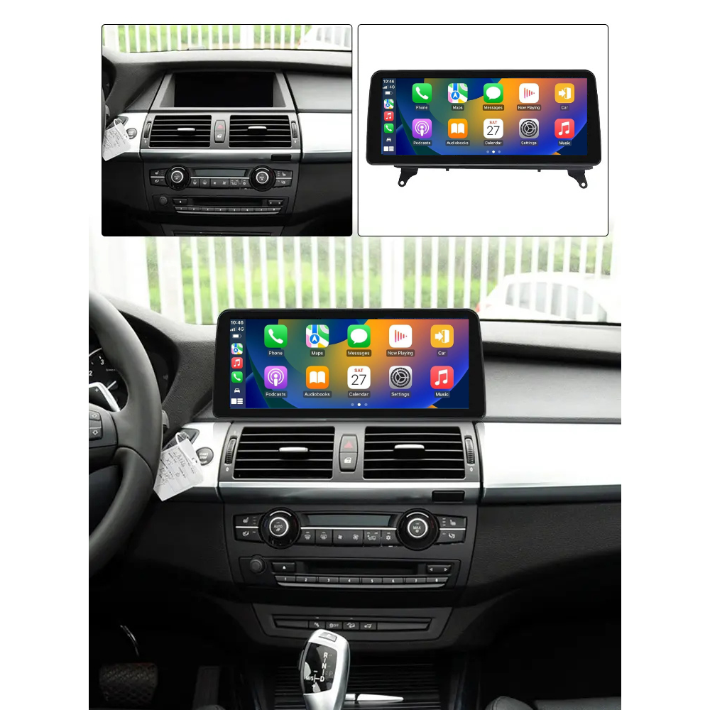 BMW X5 X6 | 2006-2014 | E70 E71 | Android 13 Car Stereo Wireless CarPlay & Android Auto | Head Unit CCC CIC