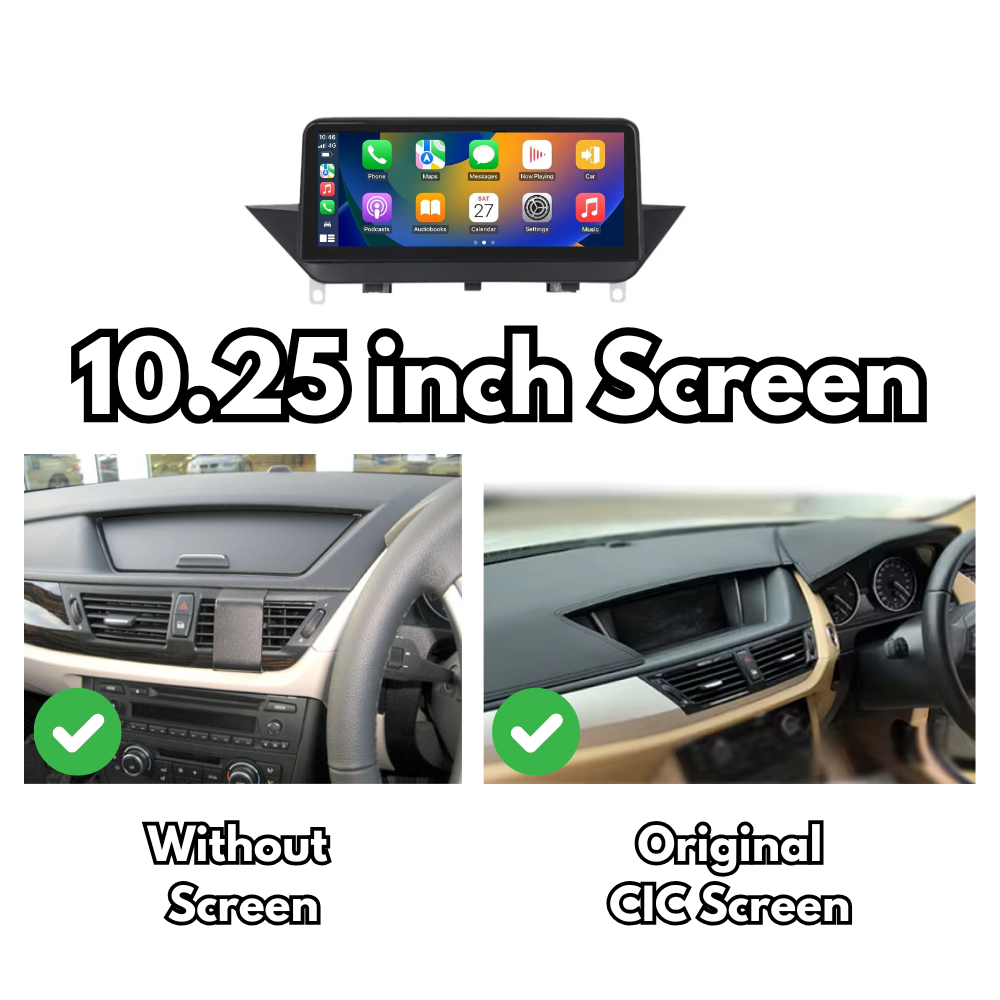 BMW X1 | 2009-2015 | Android 13 Wireless CarPlay & Android Auto | Car Stereo Head Unit 10.25inch 12.3inch