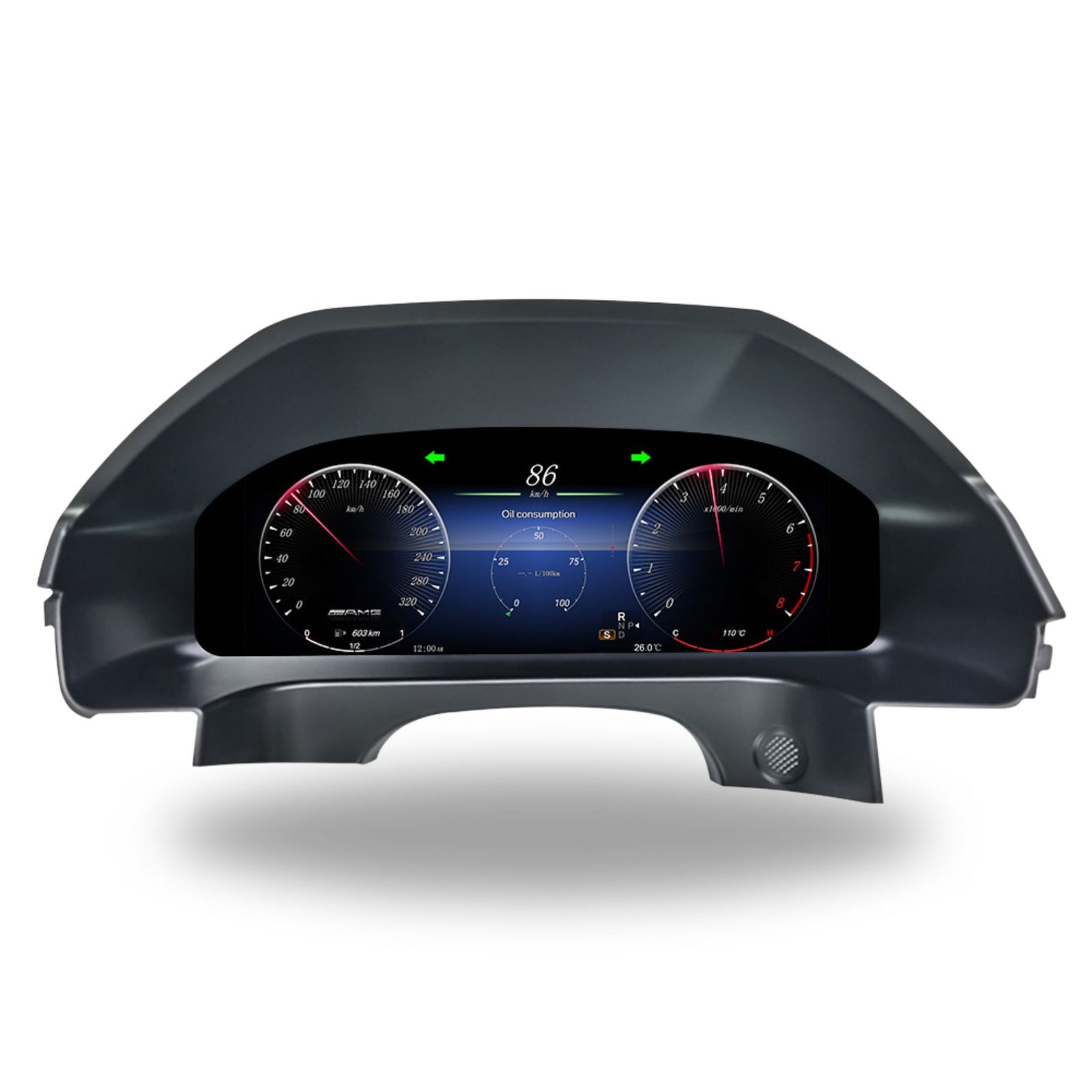 Für BMW | 3 4 Serie | 2012-2020 | F30 F31 F32 F34 F35 F36 F80 F82 | 12,3-Zoll-LCD-Digital-Cluster | Instrumenten-Cockpit-Tachometer | Armaturenbrett-Display 