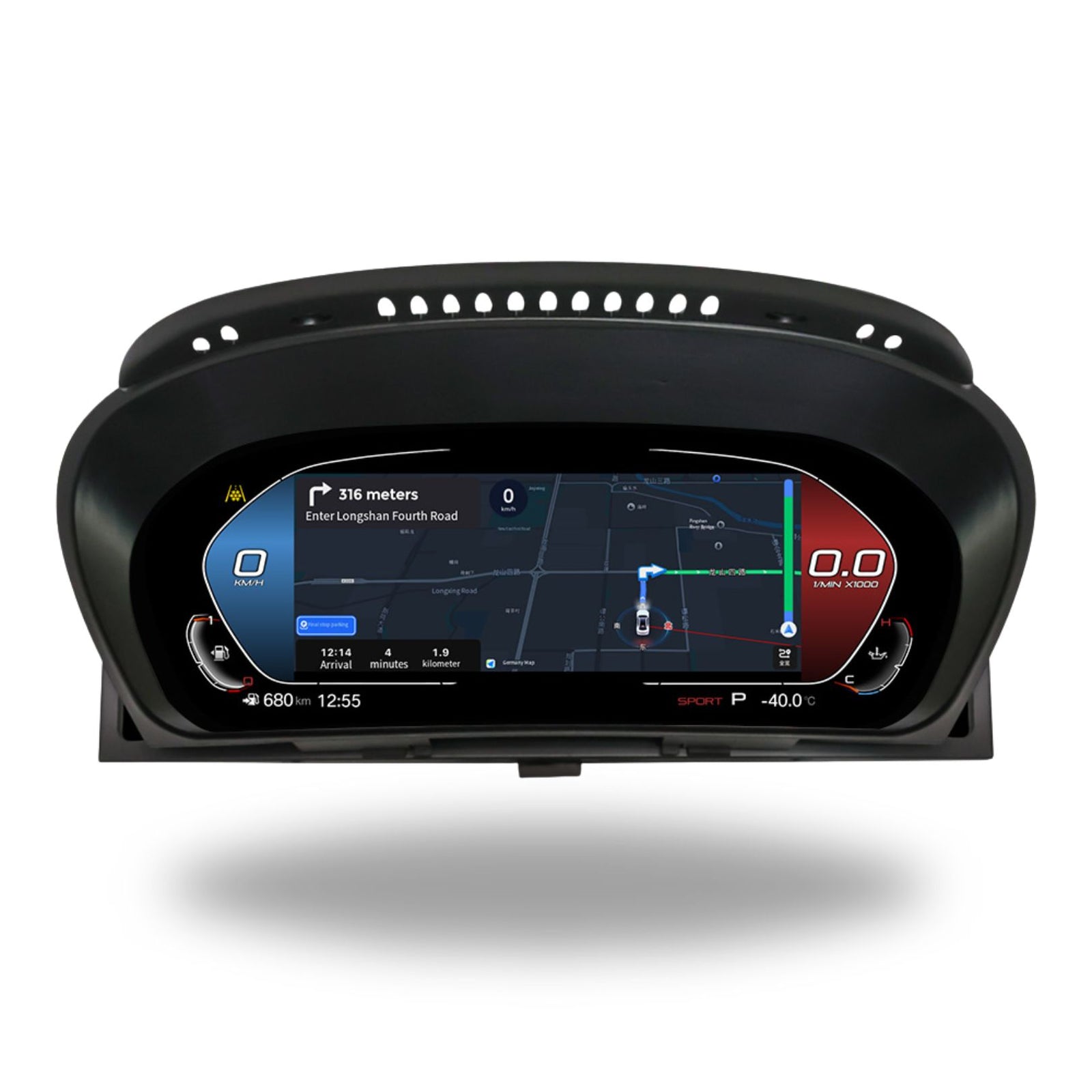 BMW X5 E70 / X6 E71 12.3″ Digital Instrument Cluster – LCD Dashboard with CarPlay