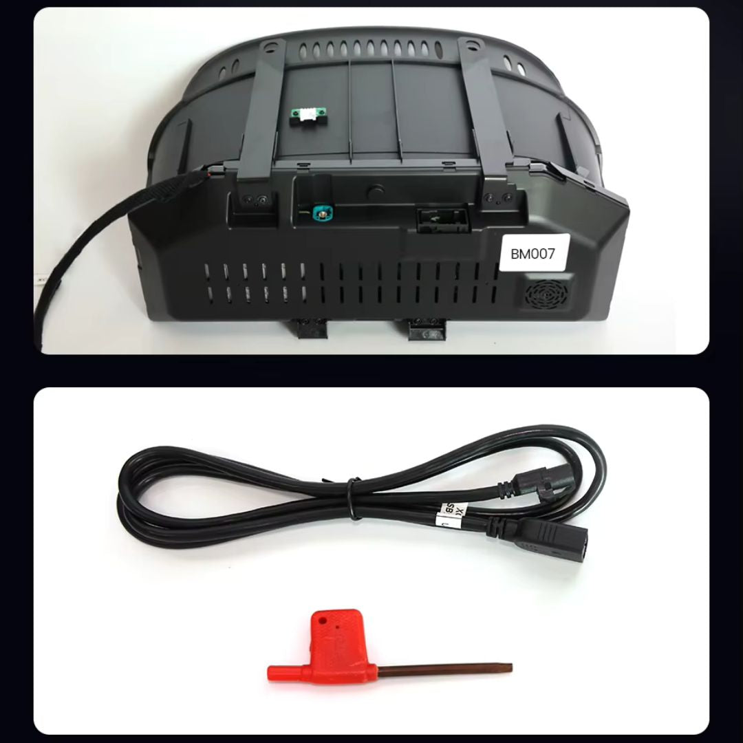 BMW 5 & 6 Series E60 / E61 / E63 / E64 12.3″ Digital Instrument Cluster – LCD Dashboard with CarPlay