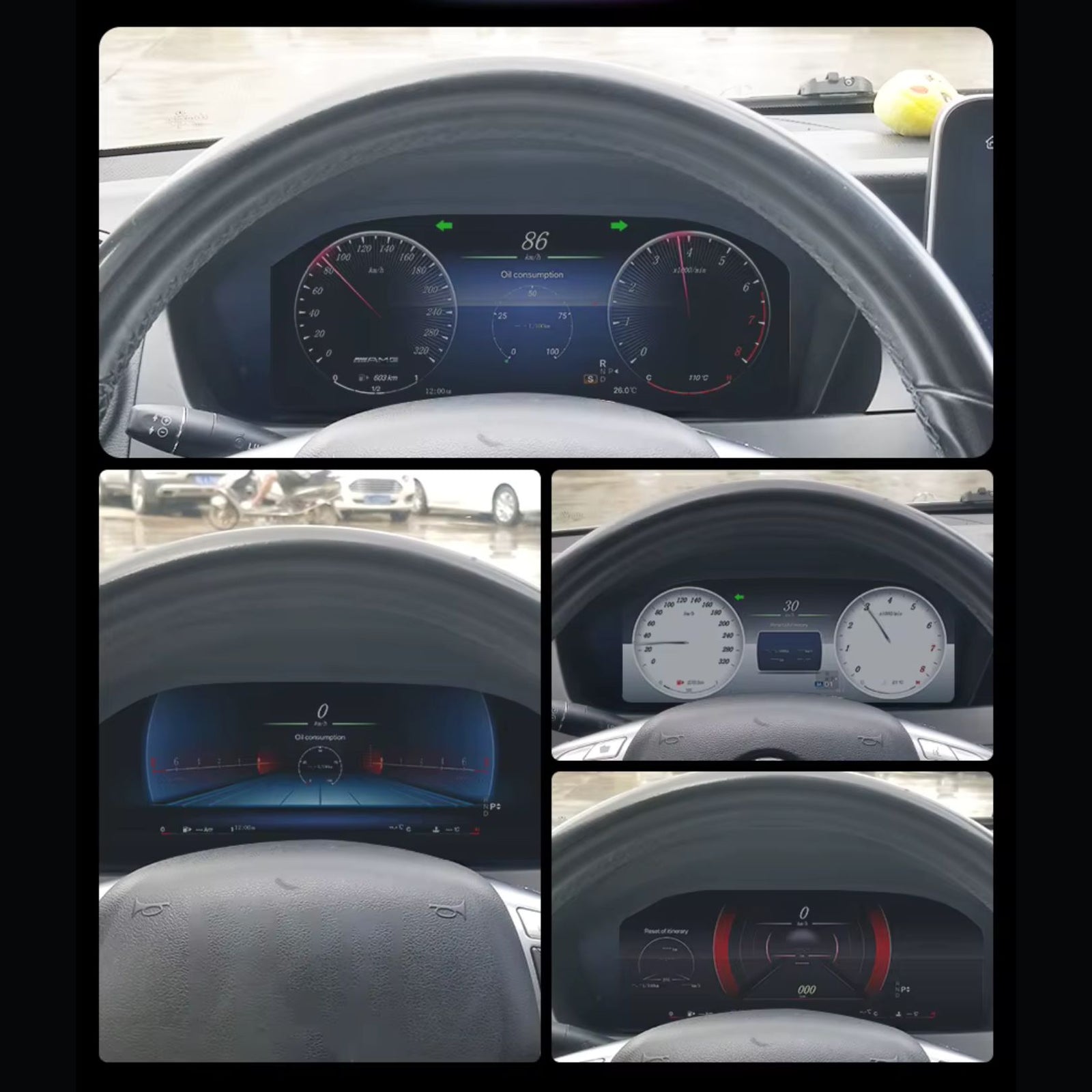 Für BMW | 3 4 Serie | 2012-2020 | F30 F31 F32 F34 F35 F36 F80 F82 | 12,3-Zoll-LCD-Digital-Cluster | Instrumenten-Cockpit-Tachometer | Armaturenbrett-Display 