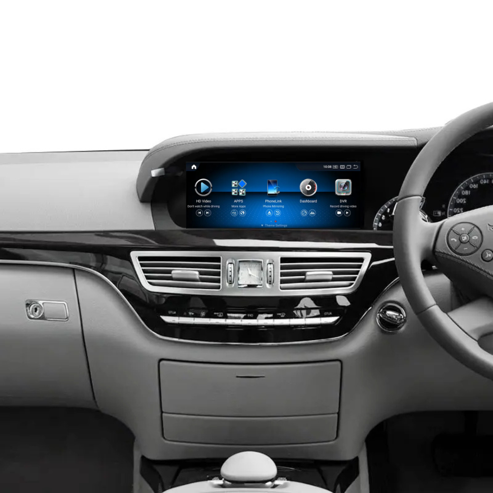 Mercedes S Class 2005-2014 W216 W221 Android 13 Car Stereo Wireless CarPlay & Android Auto Head Unit NTG 3.0 3.5 - DriveCast
