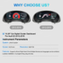 Pour BMW | Série 3 4 | 2012-2020 | F30 F31 F32 F34 F35 F36 F80 F82 | Groupe numérique LCD 12,3" | Compteur de vitesse du cockpit | Affichage du tableau de bord 