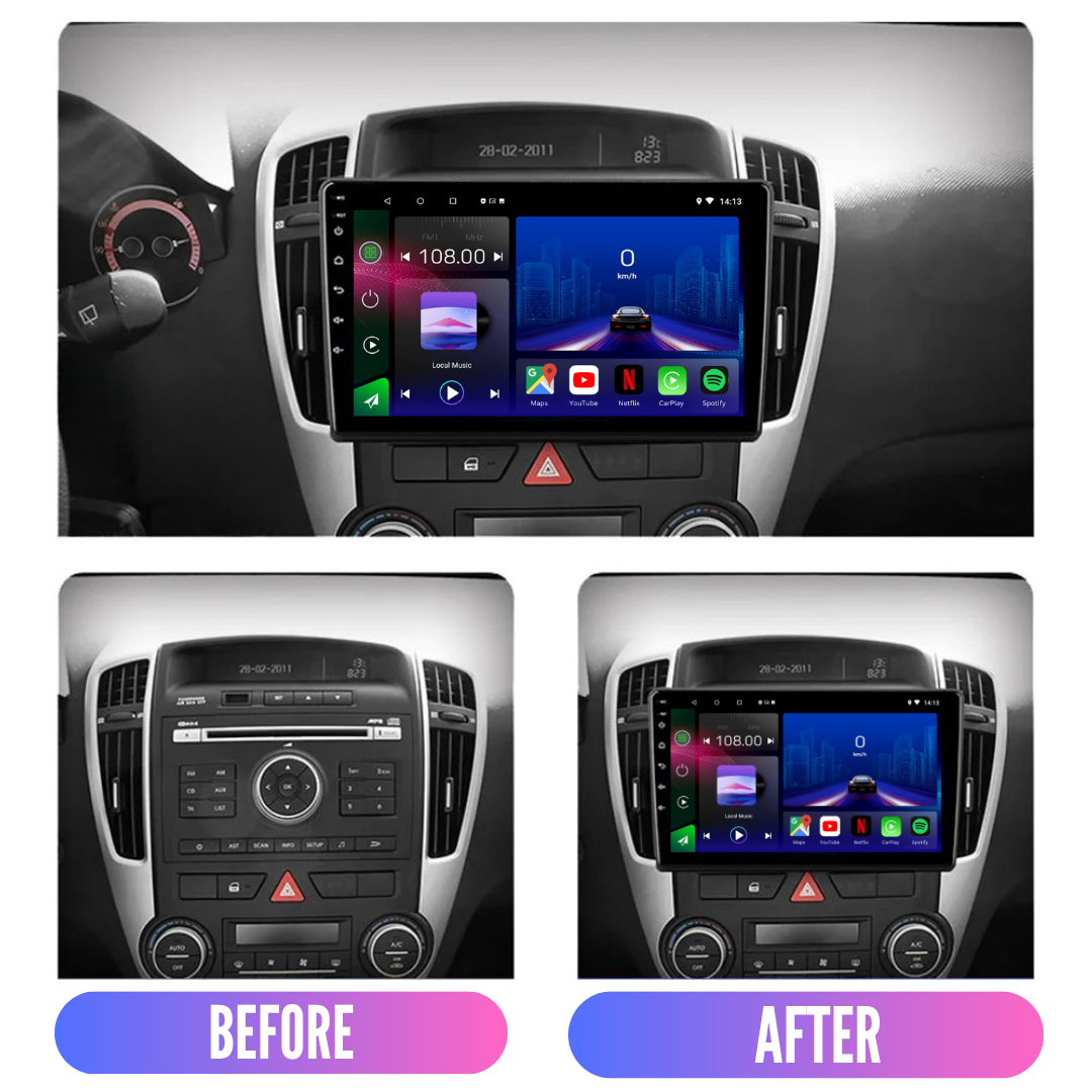 Kia Picanto Android Autoradio Head Unit RHD 2011–2016