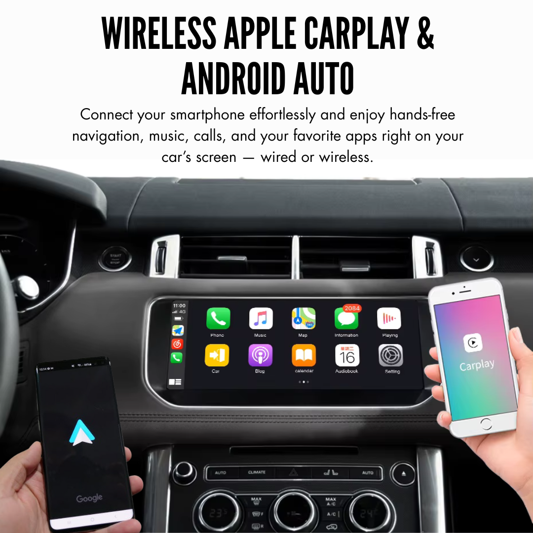 Range Rover L322 | 2002-2012 | Android 14 Wireless CarPlay & Android Auto | Car Stereo Head Unit | Land Rover - Pluscenter