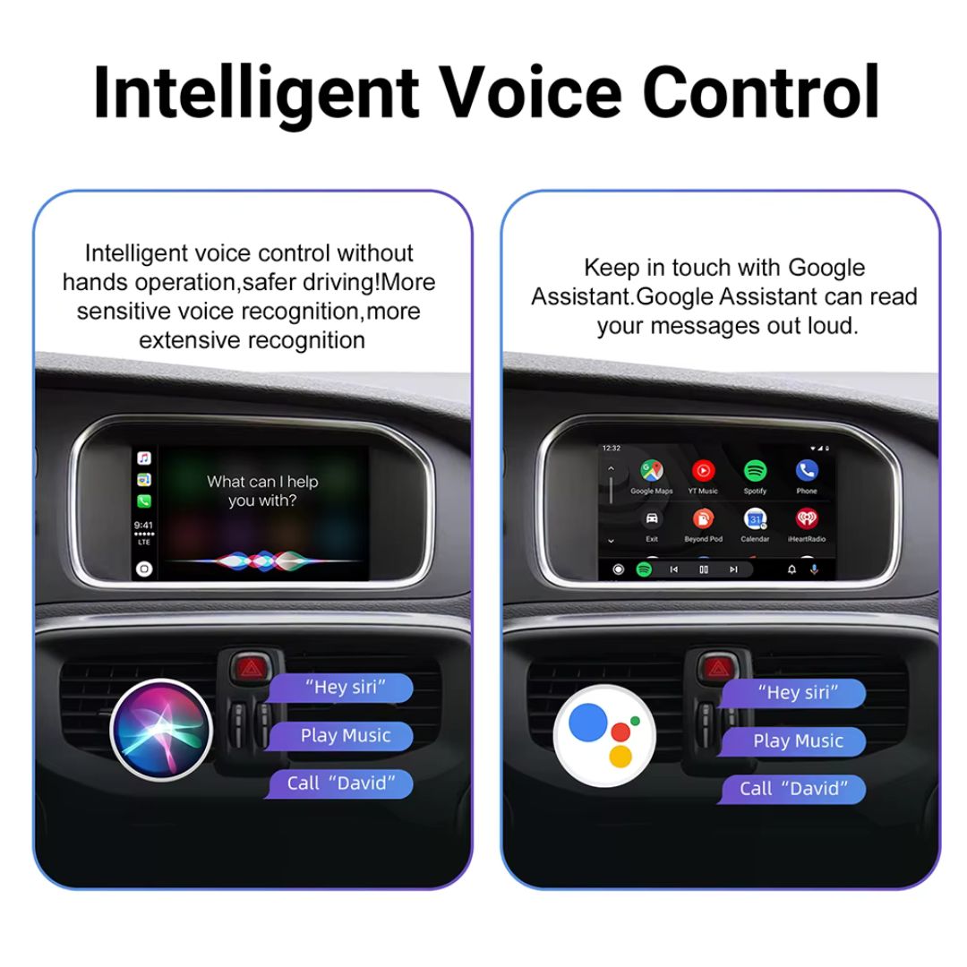 Decodificador inalámbrico Apple CarPlay para Peugeot / Citroen Android Auto Box