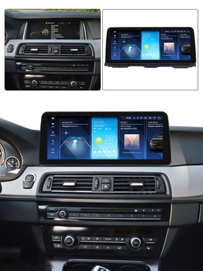 BMW 5er | F10 F11 F18 | Android 12 | Autoradio | Haupteinheit | NBT | 12,3 Zoll |