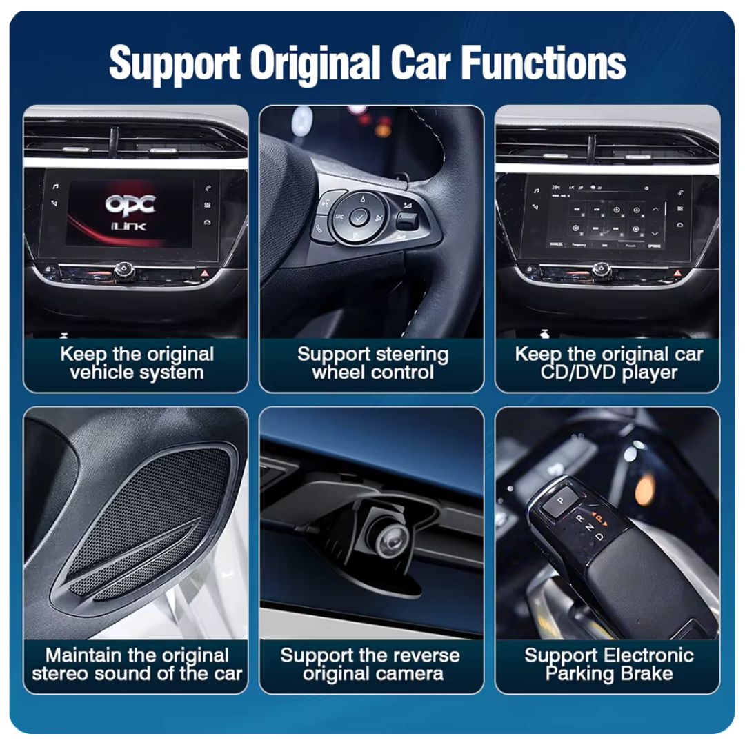 Décodeur Apple CarPlay sans fil pour Peugeot / Citroen Android Auto Box