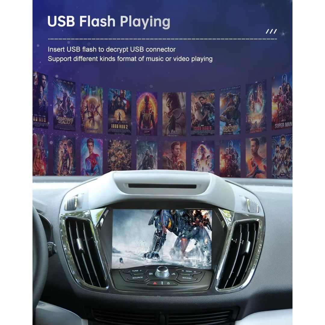 Decodificador inalámbrico Apple CarPlay para Peugeot / Citroen Android Auto Box