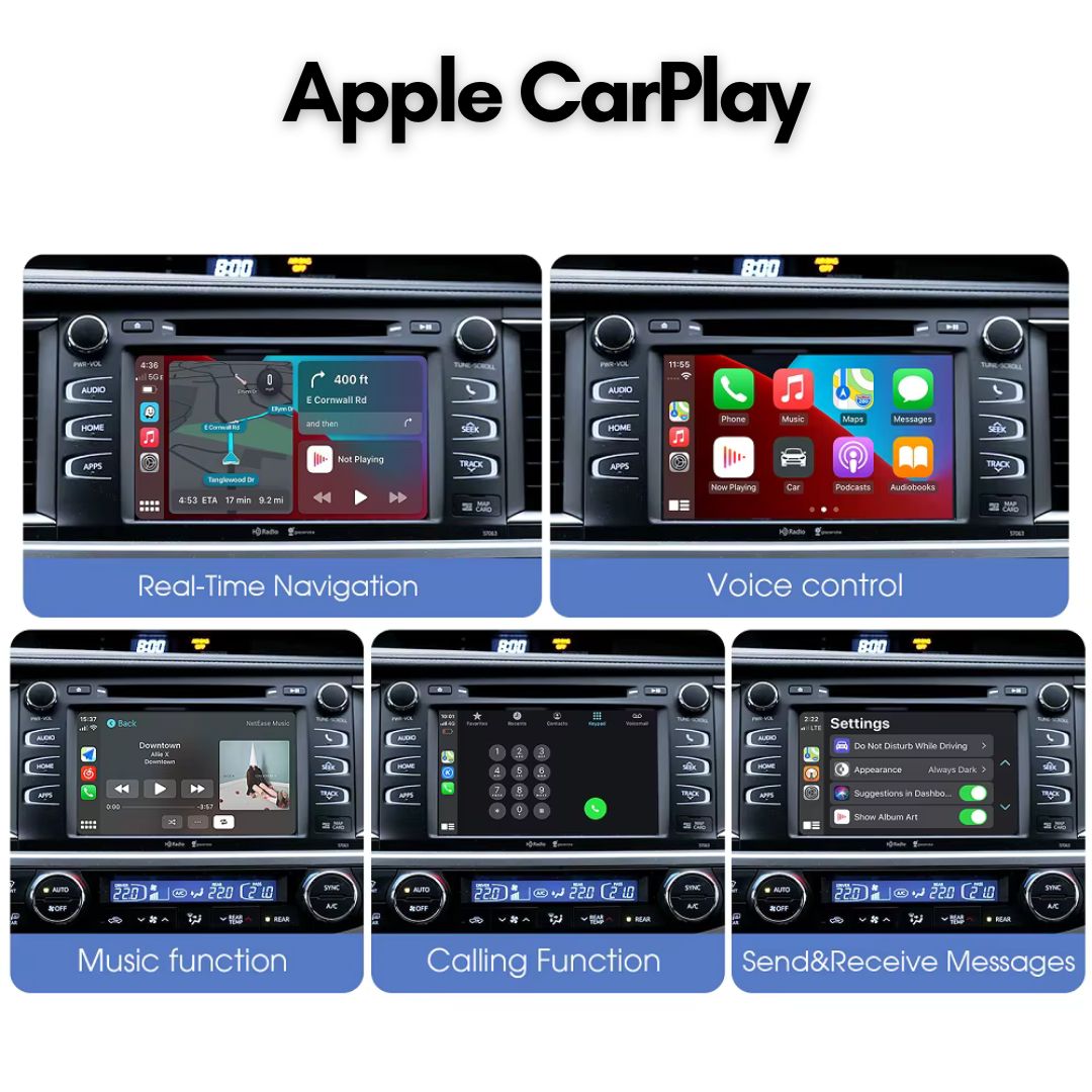 Decodificador inalámbrico Apple CarPlay para Peugeot / Citroen Android Auto Box