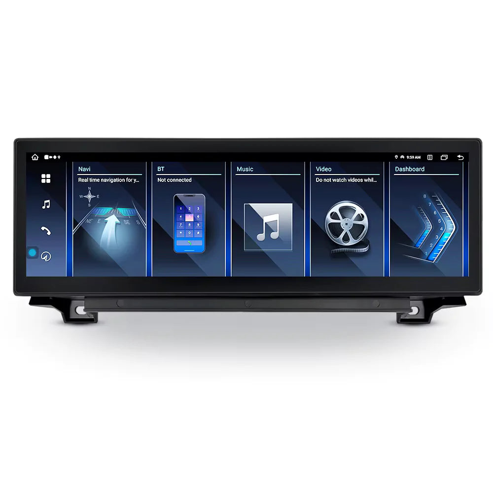 BMW 5 Series | 2010-2017 | F10 F11 F18 | Android 13 | Car Stereo Wireless CarPlay & Android Auto Head Unit CIC NBT