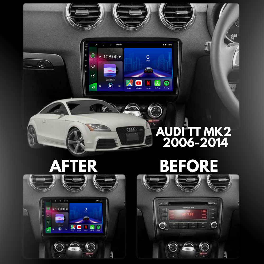 Audi TT TTS TTRS | MK2 2006-2014 | Android 12 | Car Stereo Head Unit | Bose - Pluscenter