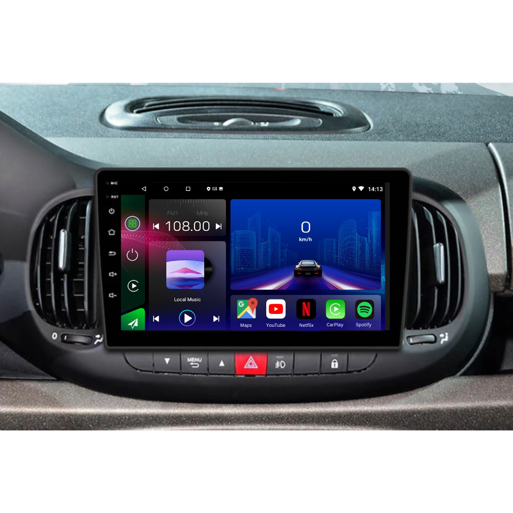 FIAT 500L | 2012-2019 | Android 13 | Car Stereo Head Unit - Pluscenter