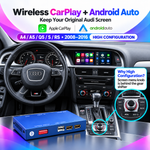 For Audi Wireless Apple CarPlay Retrofit Android Auto Decoder Integration