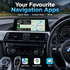 Apple CarPlay inalámbrico para BMW Android Auto Decoder Box NBT CIC EVO