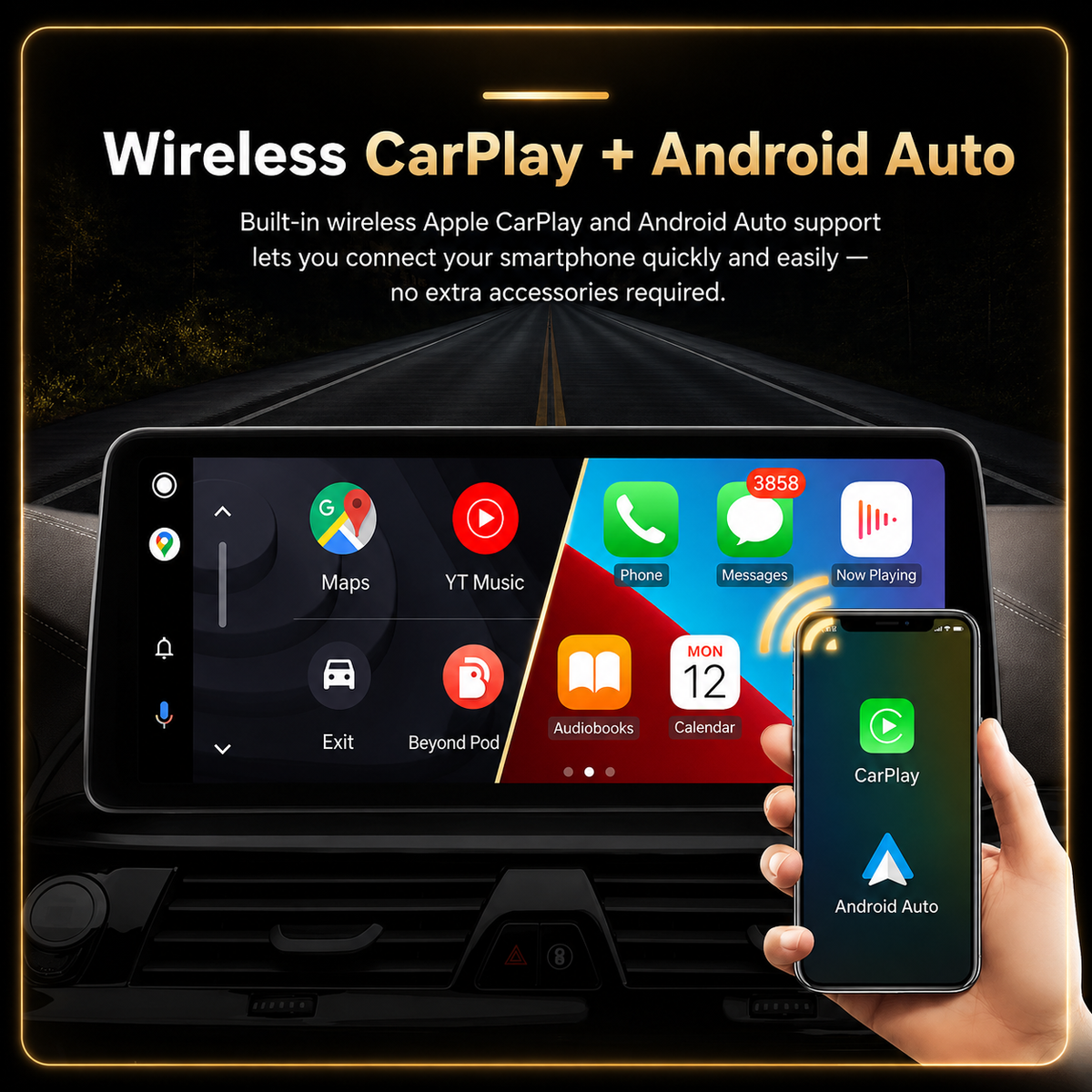 BMW 2 Series Active Tourer F45-F87 2014-2019 Android 14 Stereo | CarPlay & Android Auto