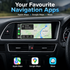 For Audi Wireless Apple CarPlay Retrofit Android Auto Decoder Integration