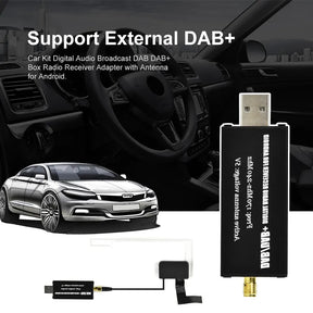 DAB+ Dongle Aerial Adapter for Android Car Stereo Head Unit - Pluscenter