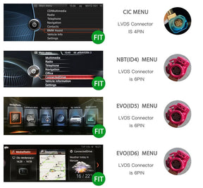 Drahtloses Apple CarPlay für BMW Android Auto Decoder Box NBT CIC EVO