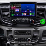Ford Transit Custom Tourneo 350 2018-2024 Android 14 Car Stereo Head Unit CarPlay Android Auto - Pluscenter