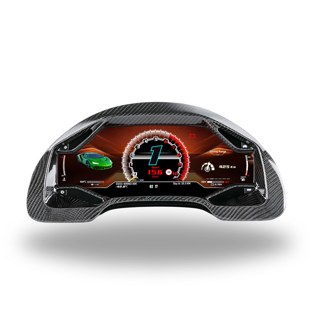 Lamborghini Gallardo 2003-2013 Digital Instrument Cluster – Linux System LCD Dashboard