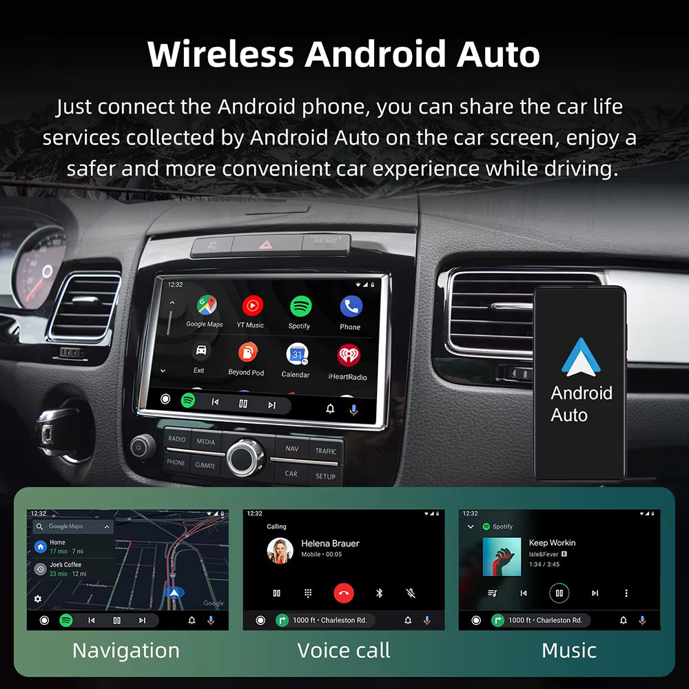 Kabelloser Apple CarPlay-Decoder für Peugeot/Citroen Android Auto Box