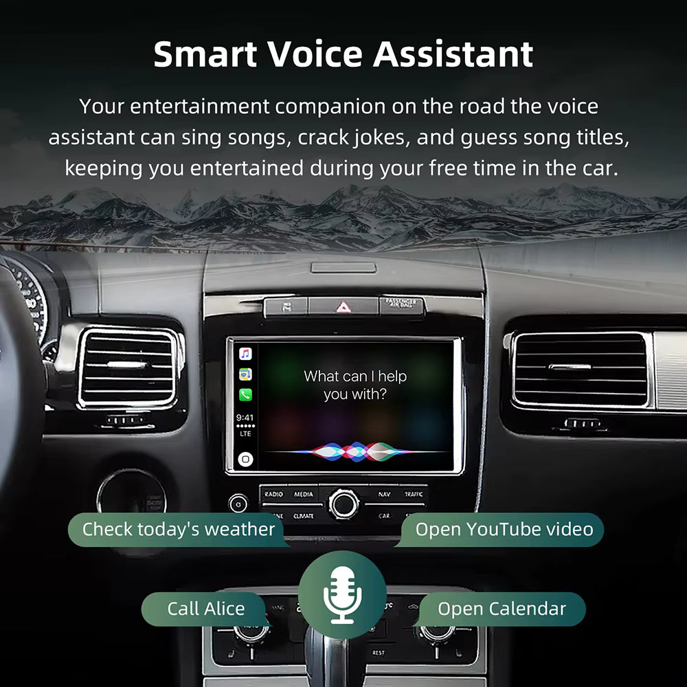 Decodificatore wireless Apple CarPlay per Peugeot / Citroen Android Auto Box
