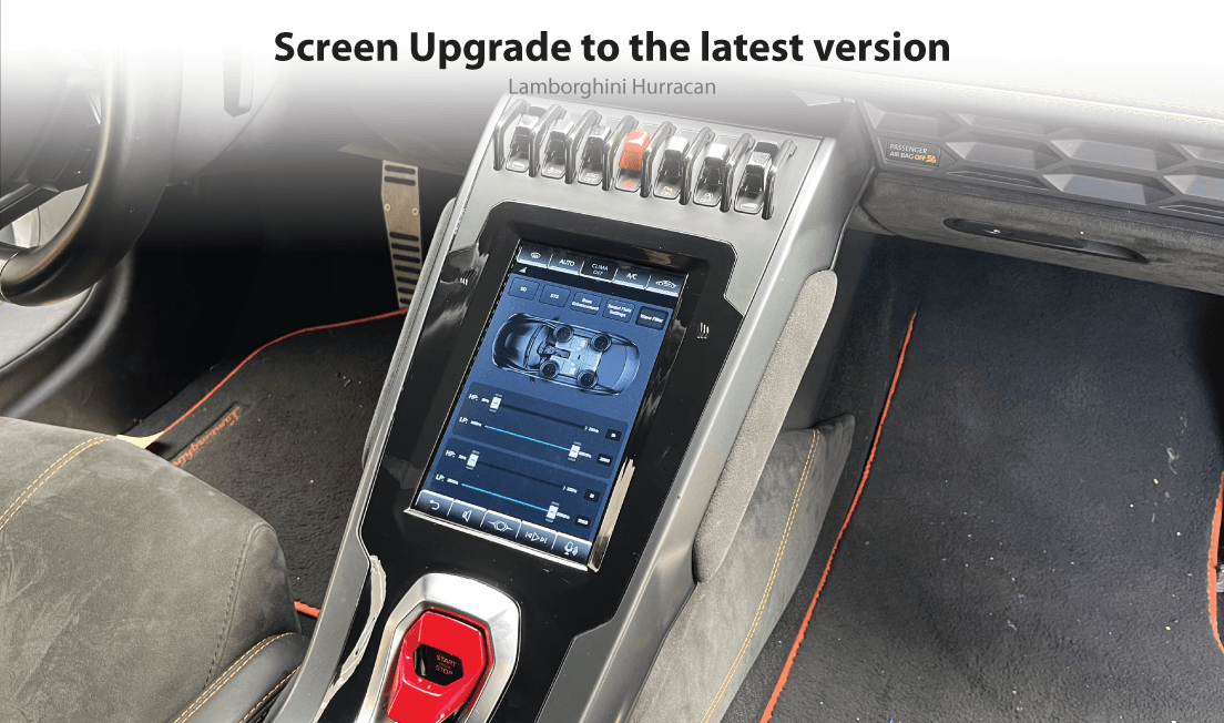 Lamborghini Huracan 2014-2018 Android 15 Car Stereo Head Unit | CarPlay Android Auto - Pluscenter