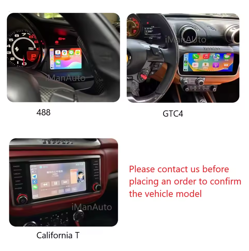 For Ferrari Wireless Apple CarPlay Retrofit Android Auto - Pluscenter