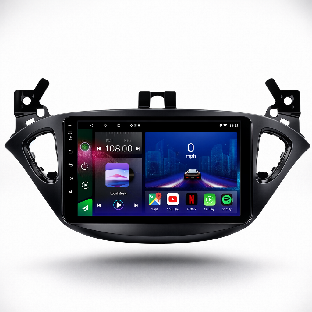 Vauxhall Corsa E Adam 2013-2019 Android 15 Car Stereo Head Unit | CarPlay Android Auto - Pluscenter