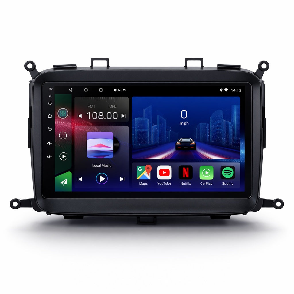 Kia Carens 2013-2018 Android 14 Car Stereo Head Unit CarPlay Android Auto - Pluscenter