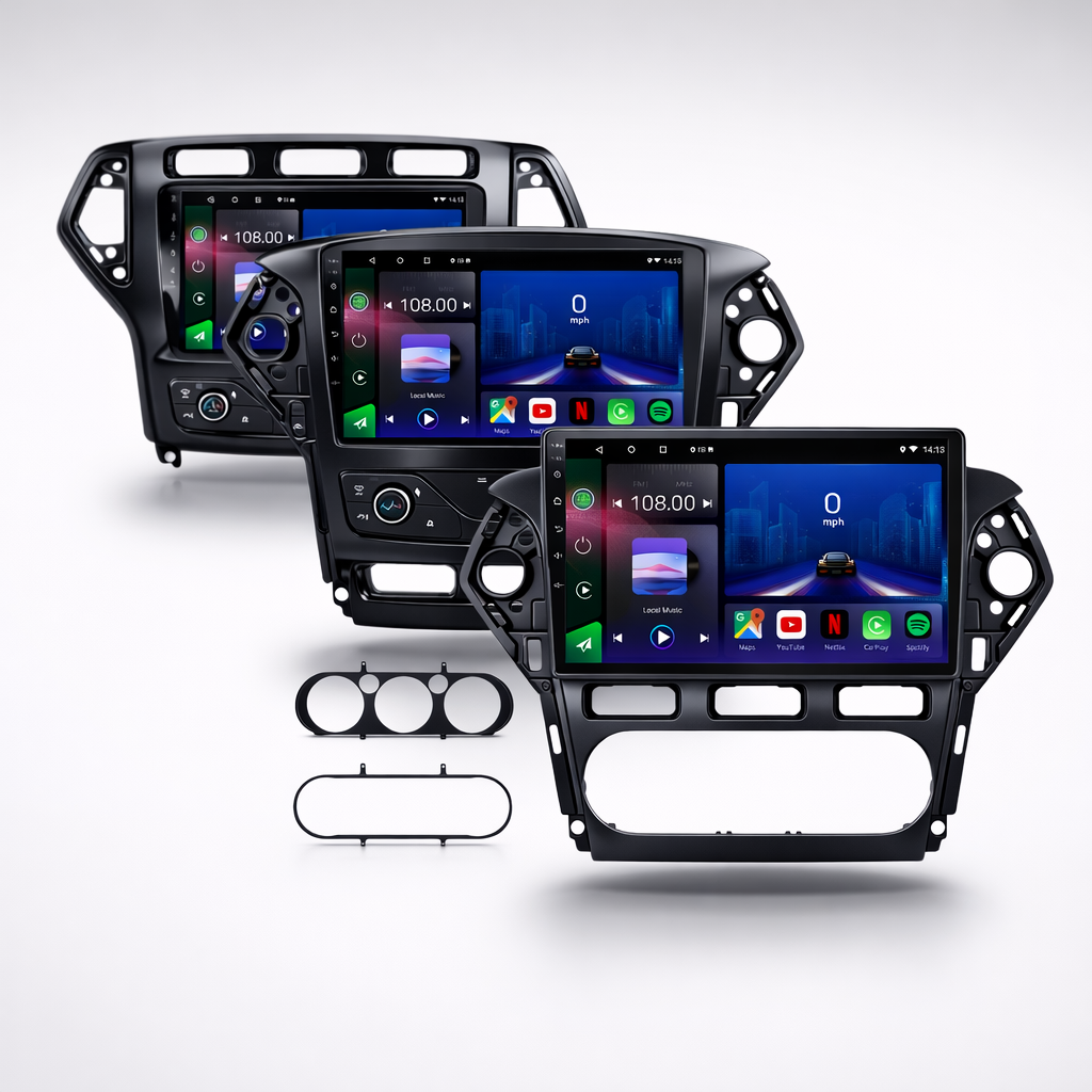 Ford Mondeo MK4 2007-2014 Android 15 Car Stereo Head Unit | CarPlay & Android Auto - Pluscenter