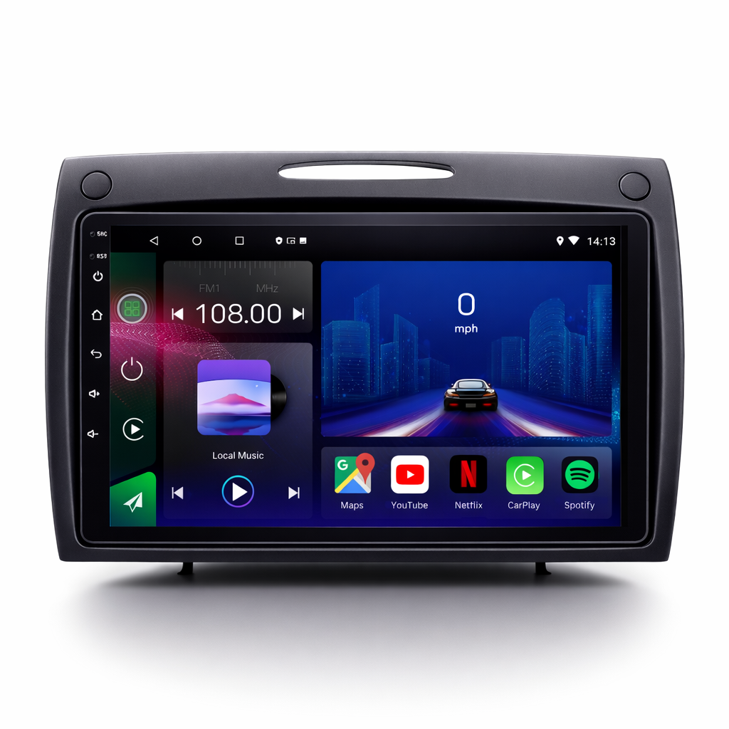 Mercedes SLK R171 2004-2011 Android 15 Car Stereo Head Unit | CarPlay & Android Auto - Pluscenter