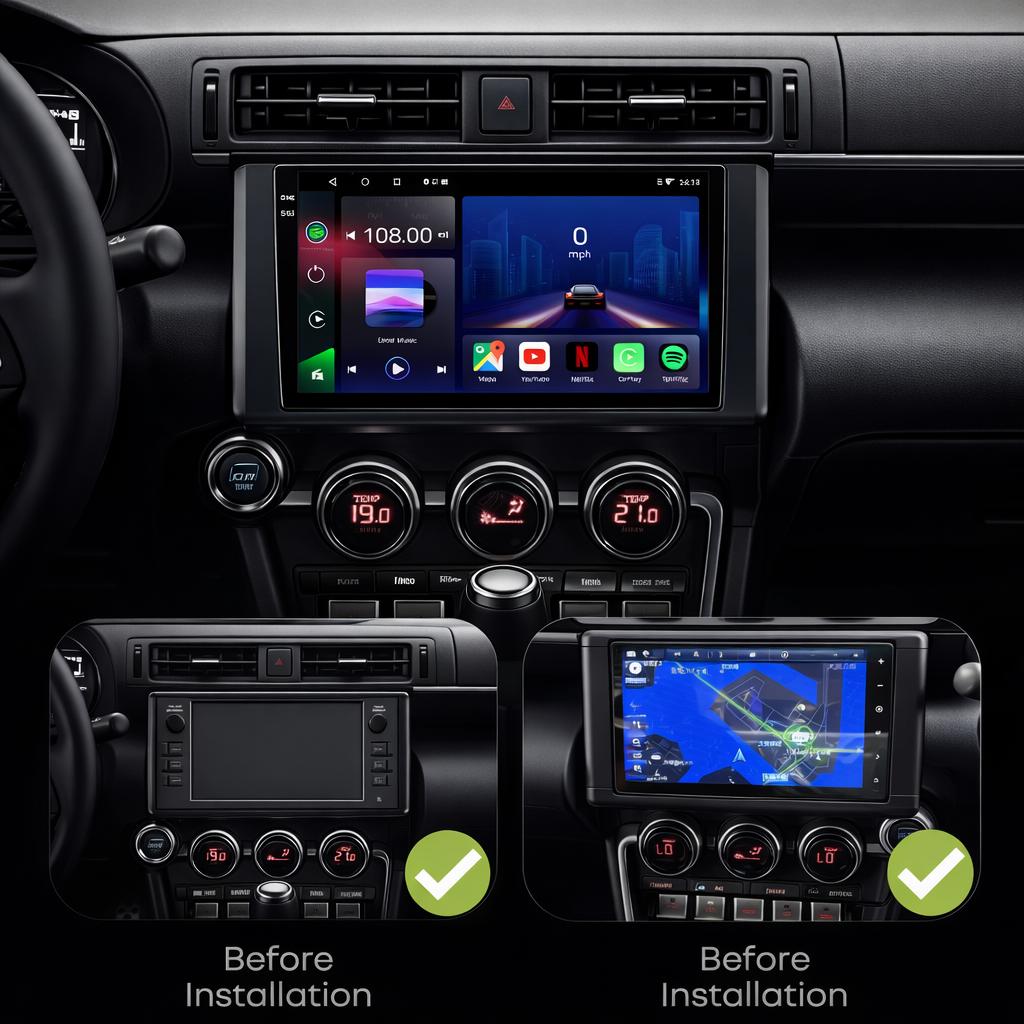 Ford Transit Tourneo | 2013-2019 | androide 12 | Unidad principal estéreo del coche