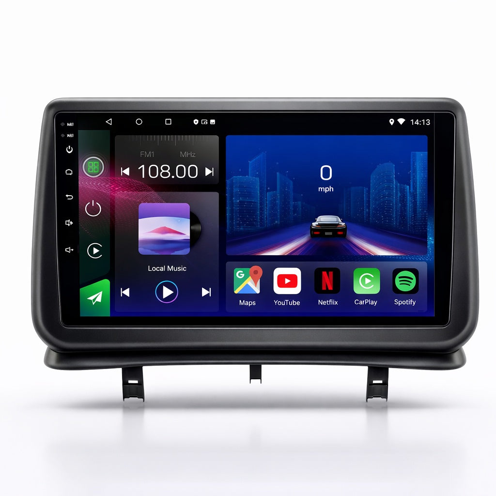 Renault Clio 3 2005-2014 Android 14 Car Stereo Head Unit CarPlay Android Auto
