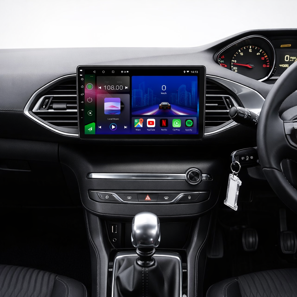 Peugeot 308 2013-2018 Android 15 Car Stereo Head Unit | CarPlay Android Auto - Pluscenter