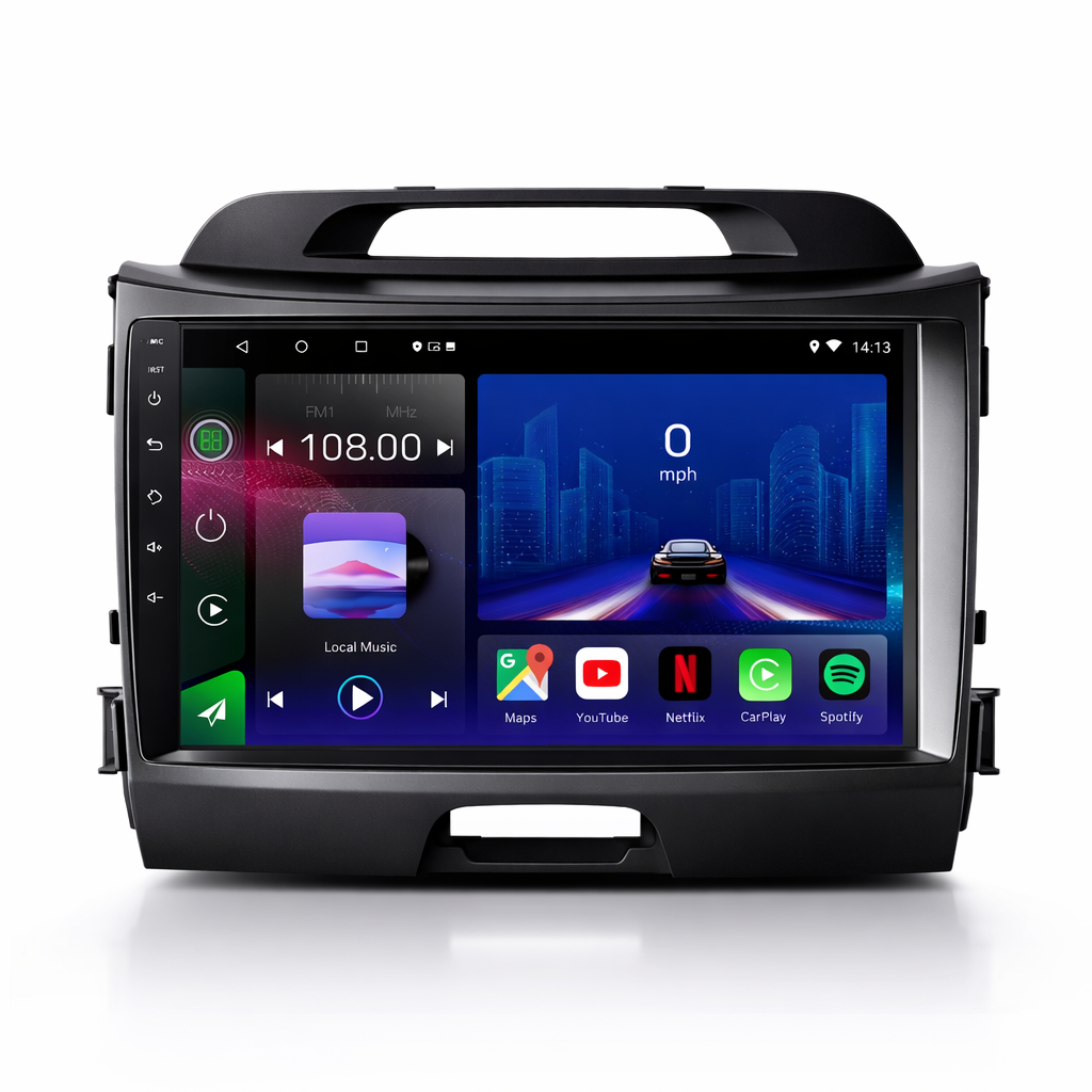 Kia Sportage 2010-2016 Android 15 Car Stereo Head Unit | CarPlay & Android Auto - Pluscenter