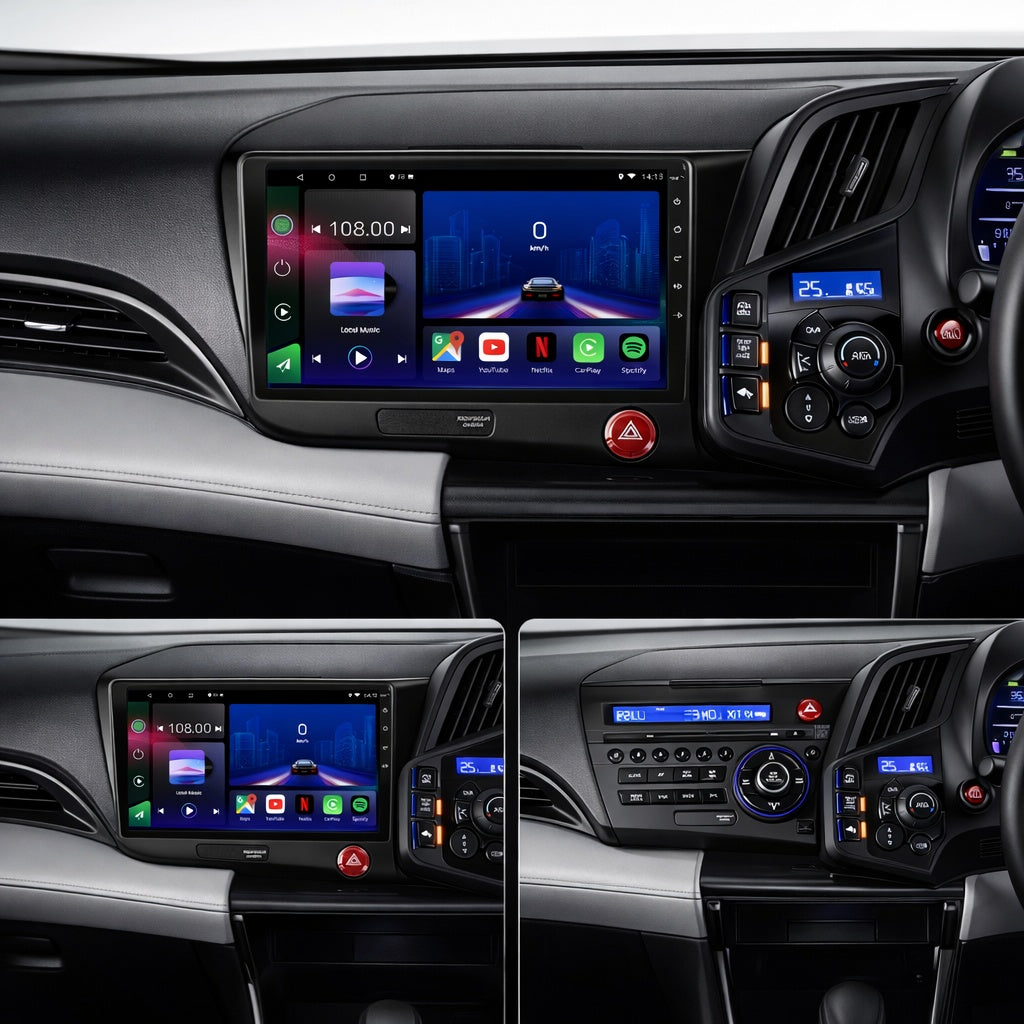 Honda CR-Z 2010-2016 RHD Android 14 Car Stereo Head Unit CarPlay Android Auto - Pluscenter