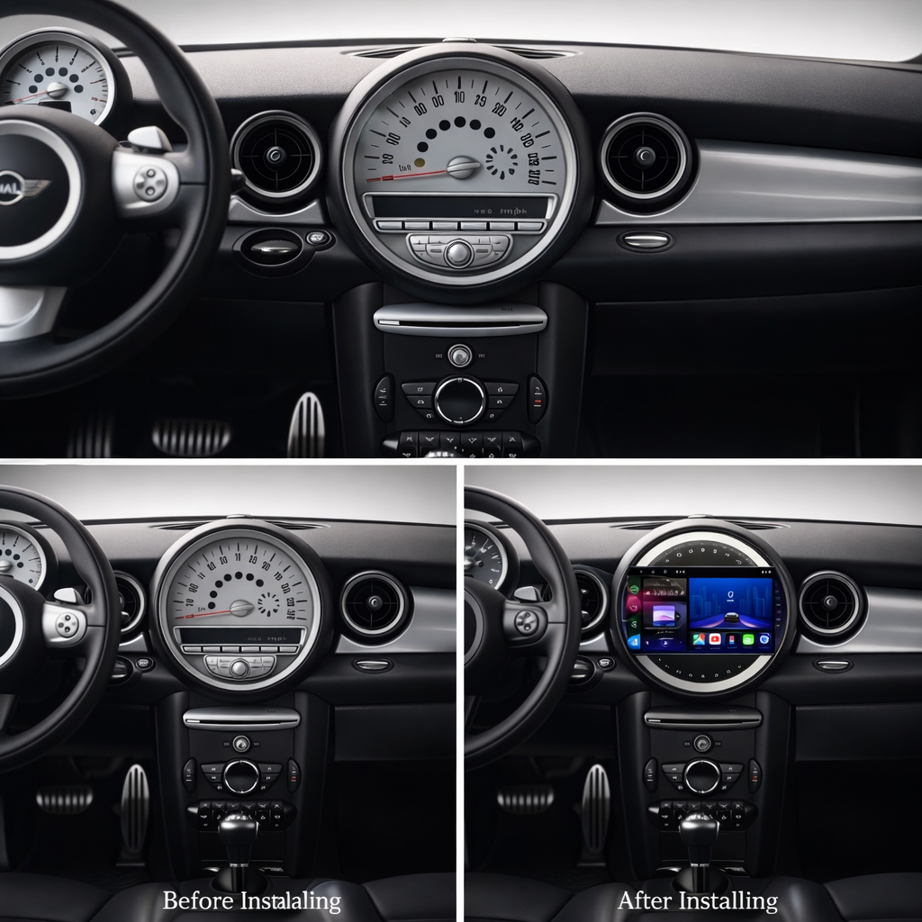 Mini | 2006-2013 | R51 R56 R57 R58 R59 R60 | Android 14 | Autoradio | Unité principale 