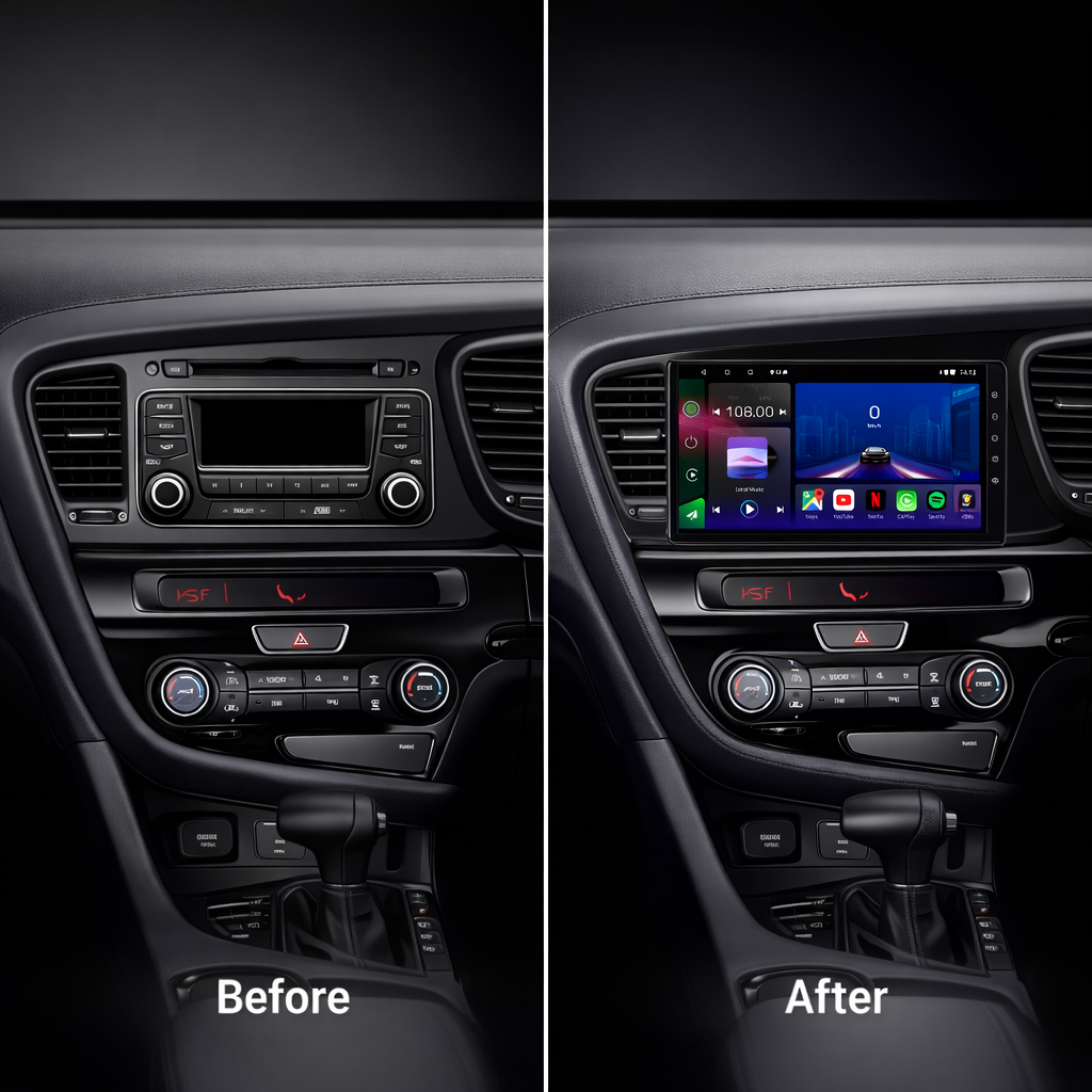 Kia Optima 2011-2015 Android 15 Car Stereo Head Unit | CarPlay & Android Auto - Pluscenter