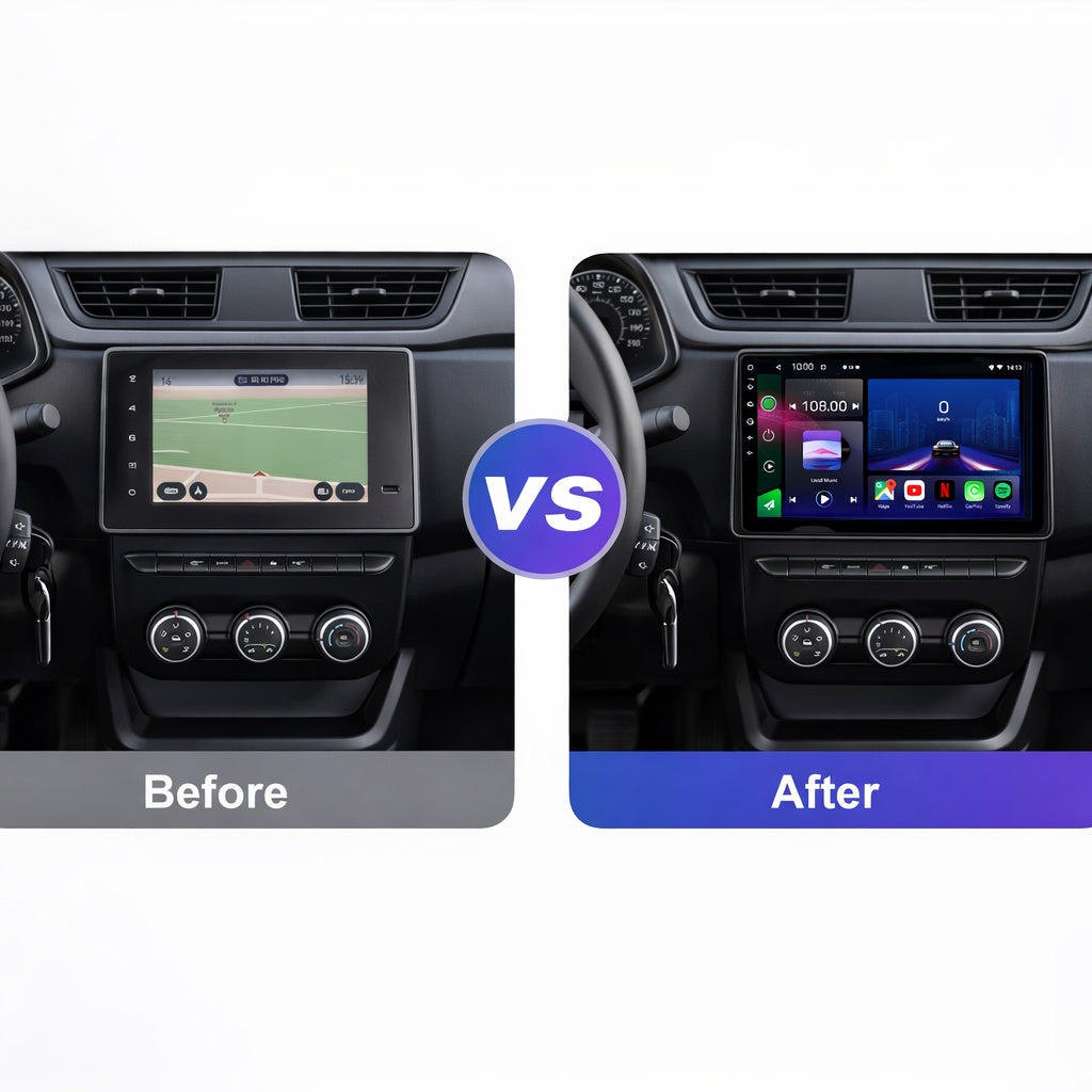 Renault Express 2021-Present Android 14 Car Stereo Head Unit CarPlay Android Auto