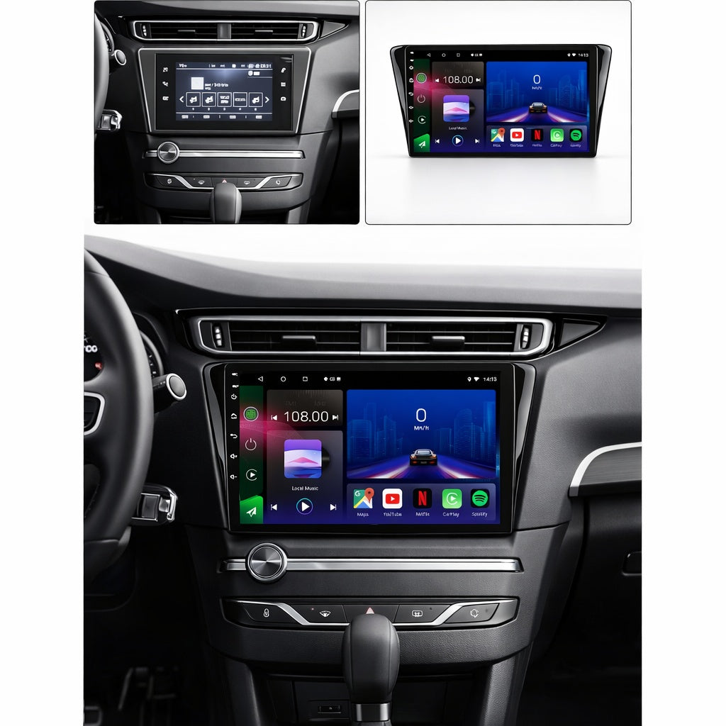 Peugeot 408 2014-2019 Android 14 Car Stereo Head Unit CarPlay Android Auto - Pluscenter