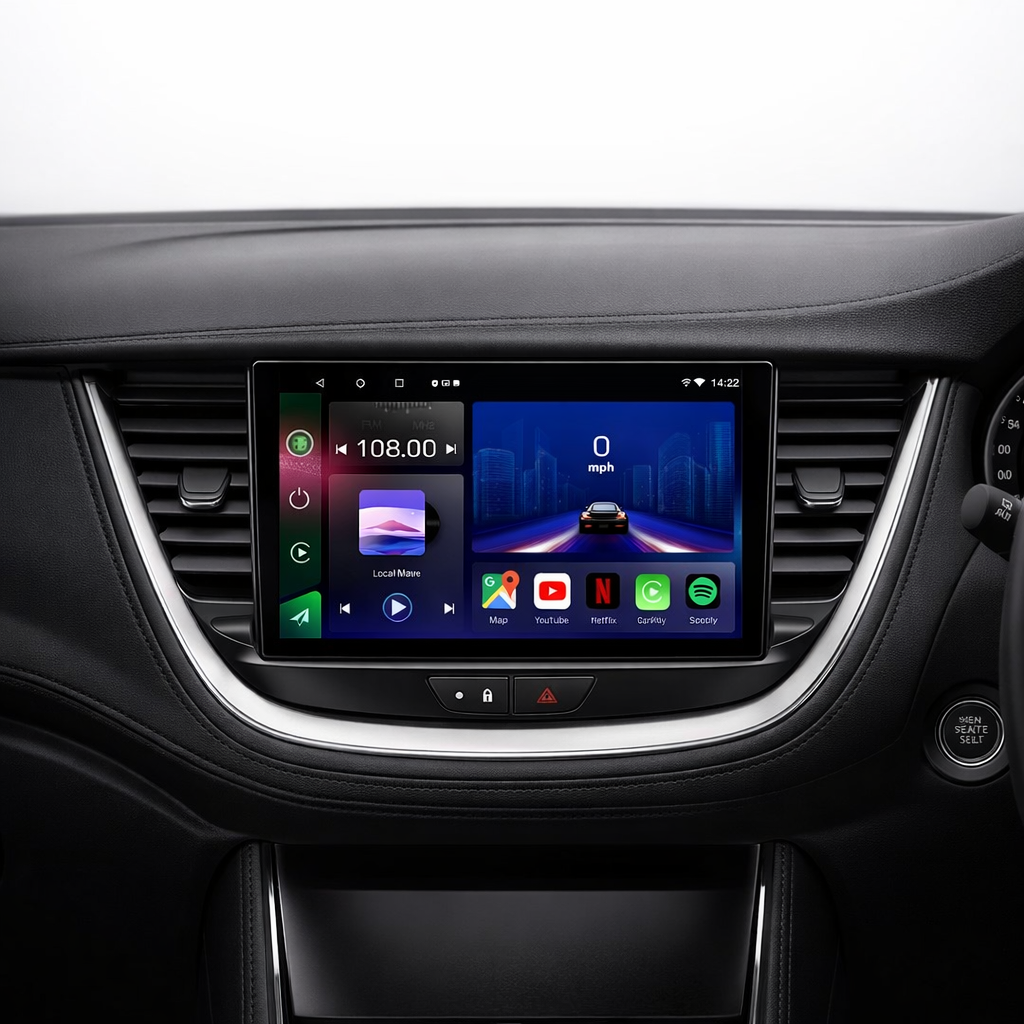 Vauxhall Grandland & X Crossland & X Crossland 2016-2024 Android 15 Car Stereo Head Unit | CarPlay Android Auto - Pluscenter