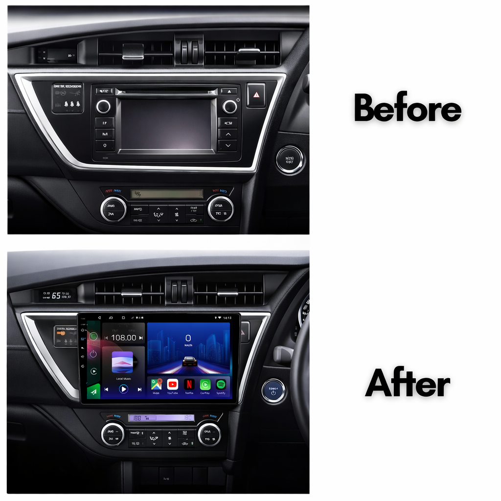 Toyota Corolla 2013-2016 & Auris 2012-2016 Android 15 Car Stereo Head Unit | CarPlay Android Auto RHD - Pluscenter